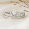 Silver Solitaire Ring Jewelry