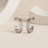 Hoop Earrings Cubic Zirconia