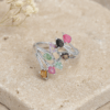 Multi Tourmaline 925 Sterling Silver Ring
