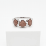 Chocolate Moonstone Ring
